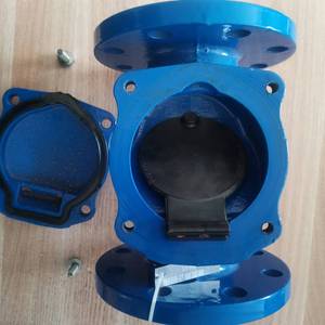 Detong cao su Flap kiểm tra van h44x DN50-DN600 cho dòng chảy thấp sức đề kháng chống tắc nghẽn trong xây dựng cấp thoát nước hệ thống - Product Image 3