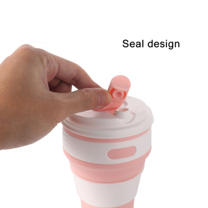 Tazze da Caffè in Silicone Pieghevoli <span class=keywords><strong>e</strong></span> Riutilizzabili da 350ML con Design Moderno per <span class=keywords><strong>Bevande</strong></span> Calde/Fredde - Product Image 5