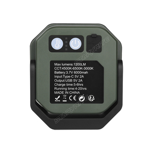 Đèn làm việc nhỏ gọn, sạc lại được STARYNITE 1400 Lumen, 3 chế độ màu sắc, sử dụng pin Lithium 21700 dung lượng 6000mAh - Product Image 2