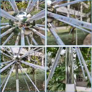 Nhà Máy Bán buôn tùy chỉnh ngoài trời không thấm nước đèn cảnh quan có thể điều chỉnh RGB LED pháo hoa Đèn Kit - Product Image 6