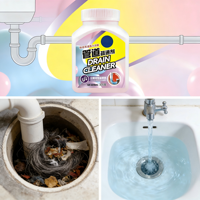 AURAO GD-01 Nettoyant écologique en gel moussant pour canalisations de salle de bain et cuisine, détartrant, désodorisant et détachant pour égouts