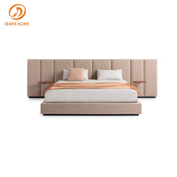 Lit king size de luxe avec cadre et rangement, lits en bois modernes, ensemble de draps king size, meubles de chambre à coucher, lit king size