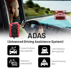 ระบบกล้องติดรถบรรทุก AI-BSD ตรวจจับคนเดินถนนอัจฉริยะ หน้าจอสัมผัส IPS 10 นิ้ว ระบบกล้อง 6CH AHD 1080P สำหรับการเฝ้าระวังความปลอดภัย - Product Image 4