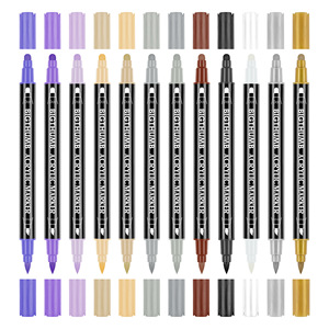 Offre Spéciale vente chaude <span class=keywords><strong>feutre</strong></span> pointe liquide <span class=keywords><strong>craie</strong></span> marqueur encre à base d'eau tissu Permanent métallique Art peinture acrylique <span class=keywords><strong>couleur</strong></span> marqueur stylo - Product Image 4