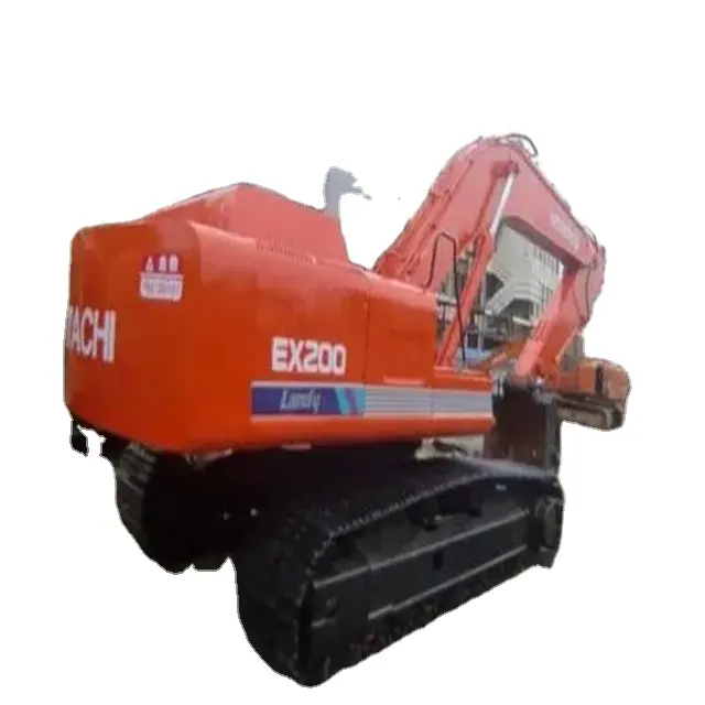 İkinci el hitachi ex200 ekskavatör japon hitachi ex200-1 paletli ekskavatör hitachi ex100 ex200 kazıcı makine