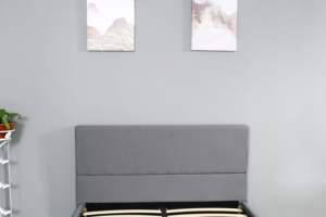 Tùy Chỉnh <span class=keywords><strong>Cal</strong></span> Kích Thước Giường Đôi Trở Lại Thiết Kế Cổ Điển Góc Khung Giường - Product Image 4