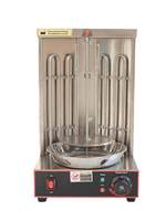 Moyen-Orient Grille-pain Barbecue Machine Turquie Grille-pain Rotation verticale automatique Brésilien Viande Bun Grill