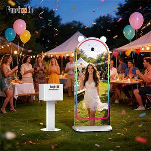 Funsbooth mini estilo oso espejo fotomatón software 43 pulgadas táctil espejo fotomatón <span class=keywords><strong>cerca</strong></span> <span class=keywords><strong>de</strong></span> <span class=keywords><strong>mí</strong></span> con impresora fotográfica y cámara - Product Image 5