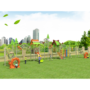 Công viên giải trí thiết kế mở rộng loạt thiết bị sân chơi leo núi trò chơi ngoài trời - Product Image 1