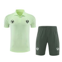 Conjunto de Camiseta de Fútbol Deportiva para Hombre, Transpirable, de Secado Rápido, Uniforme de Fútbol de Manga Corta para Verano