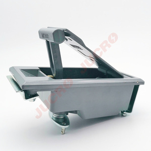Cerradura de panel de aleación de zinc pintada en azul y gris a precio de fábrica, candado - Product Image 1