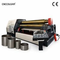 Machine à cintrer les tôles CNC W12CNC-16X2500, plieuse hydraulique à 4 rouleaux pour tôles de grande capacité