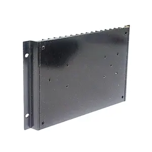 Aanpasbare Lengte, Kleur, Breedte, 200Mm, Hoogte, 15Mm, Zwart Aluminium Profiel, 6063 T5, Inverter Radiator/Koellichaam