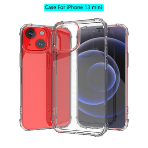 Protector de lente de cámara transparente TPU anticaídas, protección completa de 360 grados, fundas para teléfono móvil con airbag 3D para iPhone 13 Mini - Product Image 1