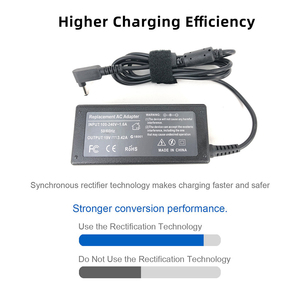 Cargador de Portátil de 4.0*1.35mm 19V 3.42A 65W Adaptador de Corriente CA para <span class=keywords><strong>ASUS</strong></span> <span class=keywords><strong>Vivobook</strong></span> Flip 14 <span class=keywords><strong>15</strong></span> 17 Series Zenbook UX Chromebook Series - Product Image 3