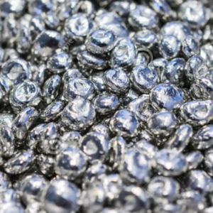 Emballage en caisse en bois de granulés de fer électrolytique de 1 à 10 mm pour bijoux en alliage - Product Image 2