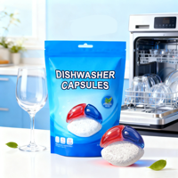 Capsules pour lave-vaisselle Yicun OEM, poudre à lessive, pastilles pour lave-vaisselle 10g/12g/15g, savon à vaisselle, tablette de lavage