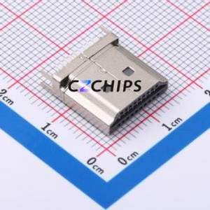 KH-HDMI-0021-JBS HDMI Connector SMD Connector ( Connector Type: HDMI-A )( Gender: Male )( Total Number of PINs: 19P ) - Product Image 1