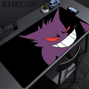Alfombrillas de ratón grandes de 900x400, alfombrilla de ratón para juegos de escritorio Poke-mon Gengar con bordes cosidos y Base de goma antideslizante, alfombrilla de ratón extendida - Product Image 5