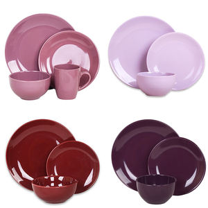 Juego de vajilla de cerámica mexicana, vajilla occidental, 16 piezas - Product Image 5