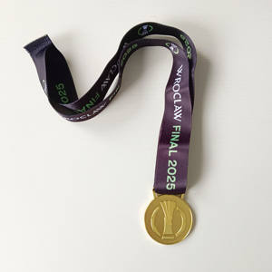 欧洲足球协会会议联赛杯纪念品足球球迷纪念品制造运动奖牌联盟 - Product Image 6