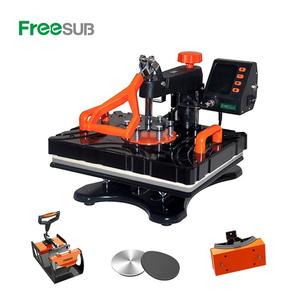Freesub 5-in-1 Kombi-Transferpresse für Kappen/Hüte, T-Shirt-<span class=keywords><strong>Logo</strong></span>-Druckmaschinen für Kleinunternehmen P8100-5 - Product Image 5