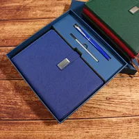 Cuaderno Personalizable Vintage A5 con Tapa Dura, Cubierta de Cuero PU Suave, Cierre de Broche, Caja de Regalo, para Uso Personal y Empresarial