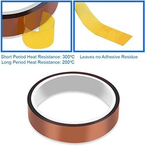 High Temperature Heat Resistant Heat <strong>Transfer</strong> Thermal <strong>Tape</strong> for Sublimation Masking Polyimide Film Silicone Adhesive Kaptons <strong>Tape</strong> - Product Image 4