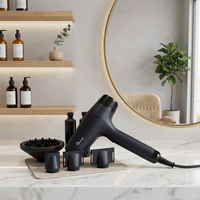 Secador de Pelo Profesional para Salón, 110000 RPM, Alta Velocidad, Ligero, Iónico, Cerámico, Eléctrico, Certificado CE, Secado Rápido, para Hotel y Hogar