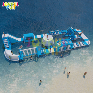 JOYFUL FUN Nuevo Torneo De Obstaculos Inflables Flotantes En Parques Acuaticos De <span class=keywords><strong>Playa</strong></span> Parque Acuatico Inflable - Product Image 4