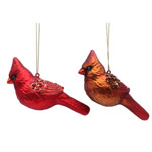 Grappige glazen dieren, mondgeblazen glazen roebijn, magisch kerstdecor - Product Image 1