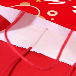 Bolsas de Papel Kraft Personalizadas con Logotipos Impresos, Impresión Digital Moderna, para Navidad, Cafeterías, Tiendas de Bebidas, Restaurantes de Entrega de Comida - Product Image 5