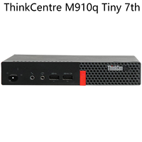 Mini-ordinateur de bureau ThinkCentre M910q Barebone 7e génération, propre, sans rayures, grade A, testé et fonctionnel