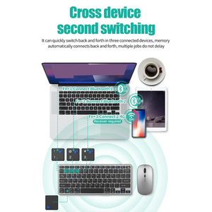 Wireless Keyboard <b>Mini</b> Multimedia For Laptop PC <b>TV</b> Macbook Android keyboard - Product Image 4