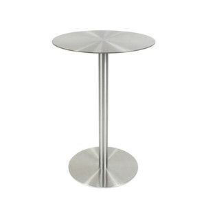 Fabrika Çıkışı Metal Paslanmaz Çelik Yemek Masası Ağır Dayanıklı Ticari Restoran Kahve Masası - Product Image 1