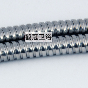 Tuyau de douche en acier inoxydable Crane Crown, 1.5m, diamètre intérieur flexible, 1/2 pouces, tuyau de plomberie pour connexion de pomme de douche - Product Image 3