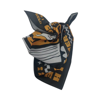 Bandana de sublimation par transfert de chaleur personnalisé-60% polyester 40% coton, graphiques d'été uniques.