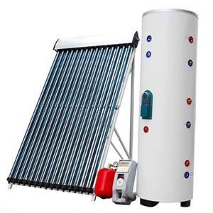 Lebria分割加圧ソーラー温水器300l水タンクフラットコレクターステンレス鋼フレームソーラー温水器 - Product Image 3