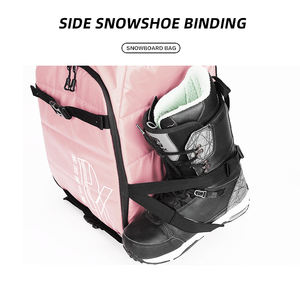 Mochila para botas de Snowboard para hombres y mujeres, botas de esquí, bolsa 2023 de gran capacidad, impermeable, con cremallera, bolsa de poliéster <span class=keywords><strong>North</strong></span> <span class=keywords><strong>Face</strong></span>, moda - Product Image 3