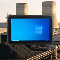 Tablette haute performance avec lecteur d'empreintes digitales, 10,1 pouces, Intel Core i7, 8 Go de RAM, 256 Go, clavier rétroéclairé RS232, tablette de vote électronique