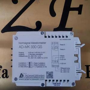 Relé Industrial Adamczewski AD-MK 330 GS, 0-20 mA, 4-20 mA, 0-10 V CA/CC - Product Image 1