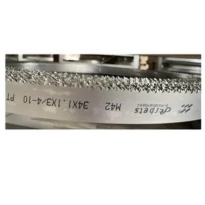 Hss M42 Gergaji Pemotong Bimetal Bandsaw Pisau Pemotong Gergaji untuk Logam