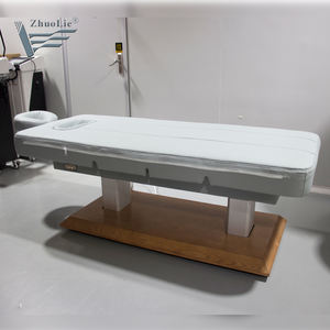 Muebles de salón de belleza personalizados de lujo, 4 motores, Spa eléctrico, cama de belleza Facial, tratamiento, extensión de pestañas, mesa de masaje - Product Image 2