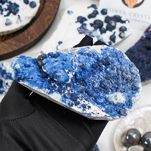 Fluorite de myrtille brute spécimen brut <span class=keywords><strong>cristaux</strong></span> <span class=keywords><strong>et</strong></span> <span class=keywords><strong>minéraux</strong></span> gros pierre spécimen de cristal de fluorite de myrtille - Product Image 4
