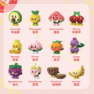 Bloques de Construcción Nano Bricks, Micro Bloques de Plástico ABS de 7 cm para Niños Mayores de 6 Años, Juguetes para Construir Comida, Frutas, Papas Fritas, Helados - Product Image 3