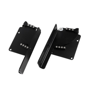 Betoci Flip-Up Panel Support Bracket Black Iron Durable Furniture Connector For Table Bar Counter Extension - Product Image 1