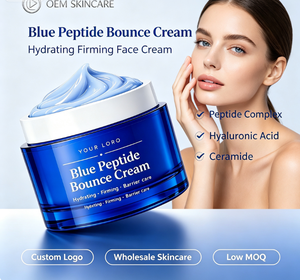 Crème hydratante raffermissante pour le visage Youm Beauty Blue Peptide Bounce, formule personnalisée disponible en marque privée - Product Image 2