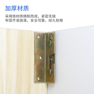 Support de lit double à 4 pouces en acier au carbone durable pour étagères de lit - Product Image 4