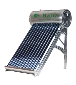 Stainless steel low pressure solar water heater systems with Mixing valve