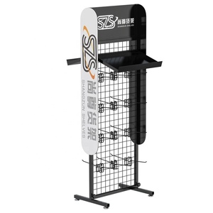 Giá Trưng Bày Cửa Hàng Giày Đặt Làm Theo Yêu Cầu Của Nhà Máy Giá Trưng Bày Dép Và Phụ Kiện Điện Thoại Di Động Giá Trưng Bày Có Móc Và Logo - Product Image 3